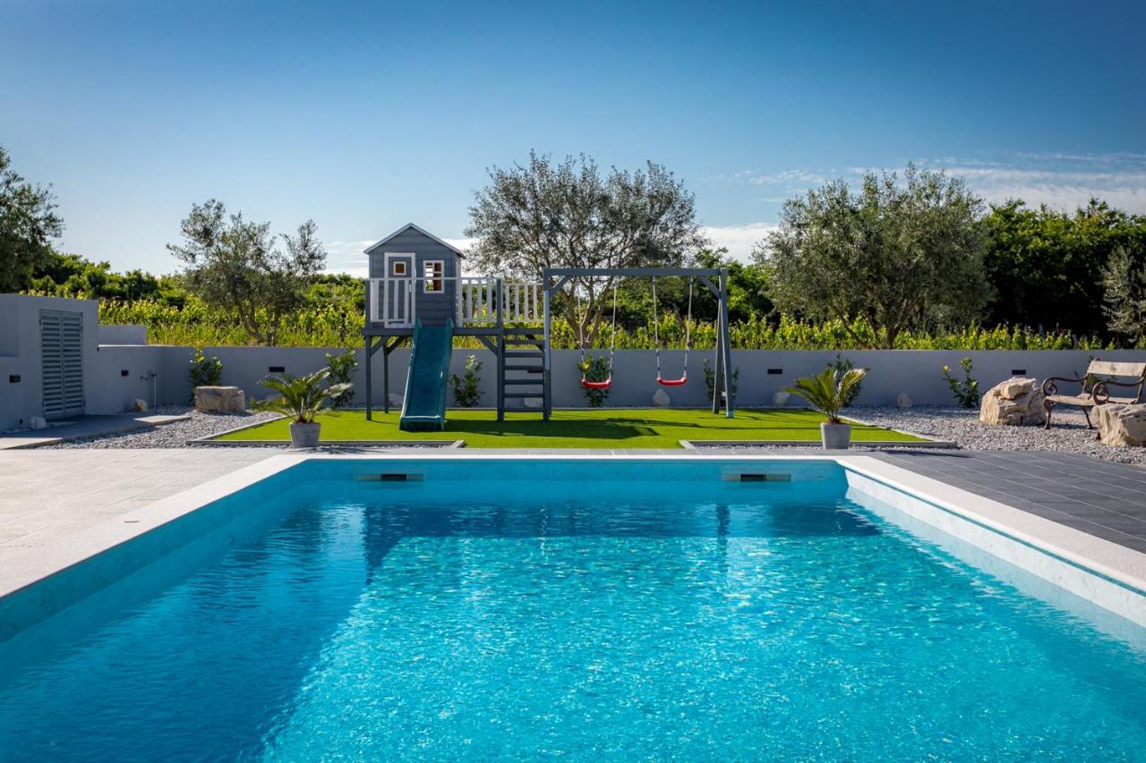 Villa Perini Dvori Donji Zemunik Kültér fotó